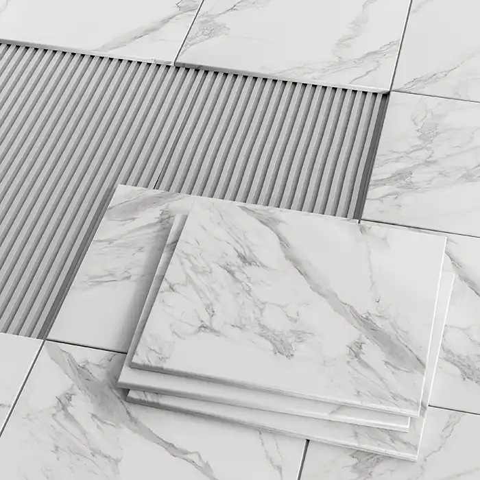 marble tile installation process